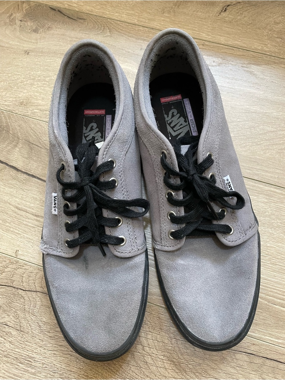 Vans Atwood pro popcush suede black gum bottom 11.5 skateboard shoes old skool
